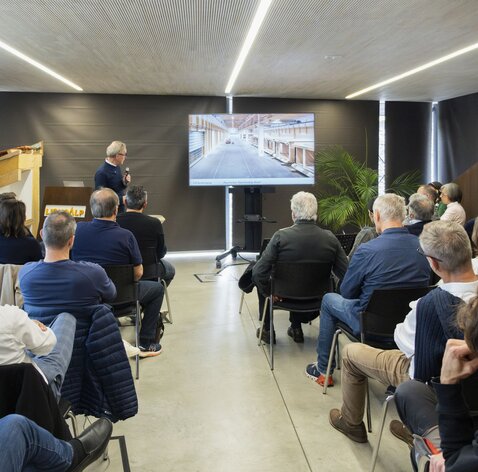 Dialog mit Hermann Kaufmann bei LignoAlp | © Josef Pichler