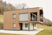 wooden enlargement of a house built in traditional construction | © Davide Perbellini