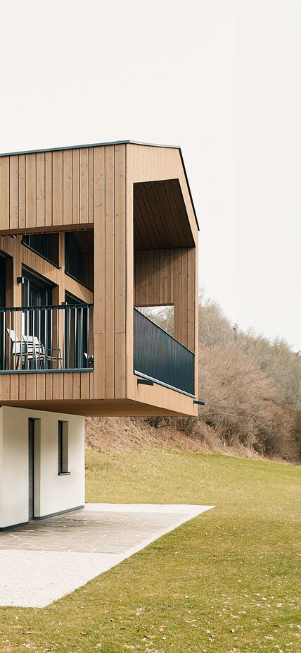 Erweiterung in Holzbauweise in Südtirol | © Davide Perbellini