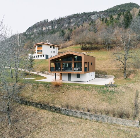 Erweiterung in Holzbauweise in Südtirol | © Davide Perbellini