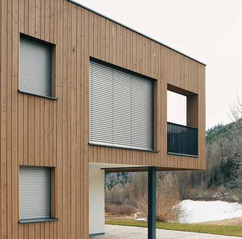 wooden enlargement of a house built in traditional construction | © Davide Perbellini