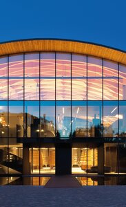 Wooden winery building in Piedmont | © Matteo Piazza