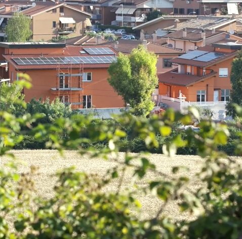 Parco residenziale in legno a Roma | © LignoAlp